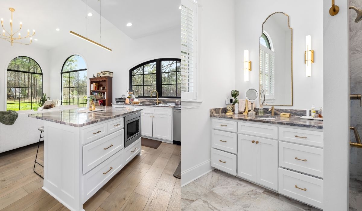 Final fixture and hardware selections for a custom home Custom plumbing, lighting, and hardware fixture options