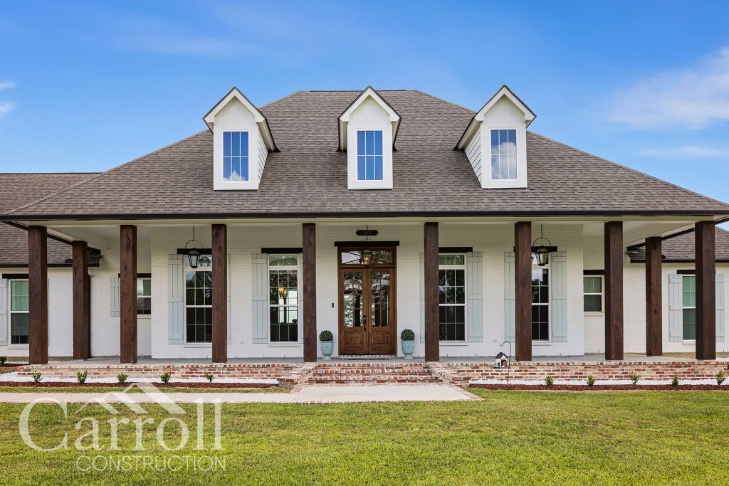 Contemporary farmhouse exterior – Necker Family