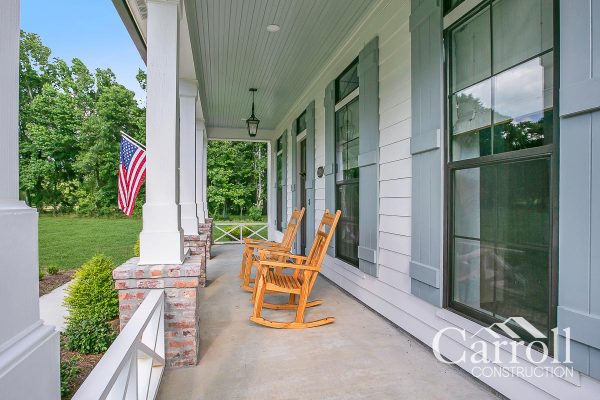 Front porch - Rash Family Construction